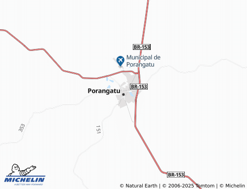 MICHELIN-Landkarte Porangatu - ViaMichelin