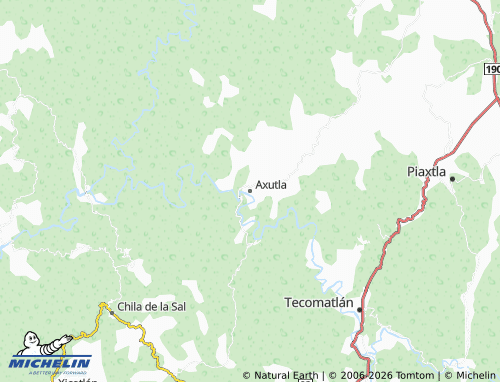 Carte MICHELIN Axutla - ViaMichelin