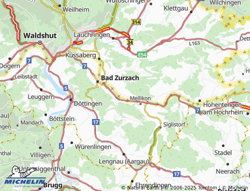 MICHELIN Reckingen map - ViaMichelin