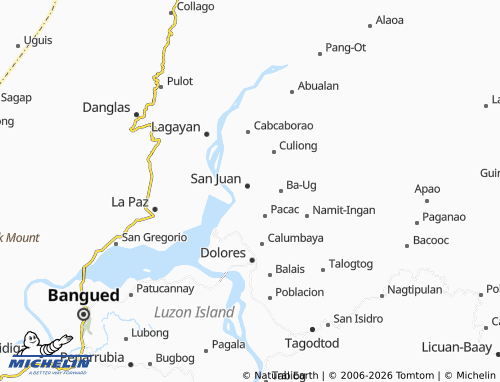 MICHELIN Badas map - ViaMichelin