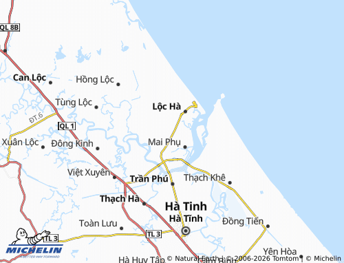 Mapa MICHELIN Thạch Châu - ViaMichelin