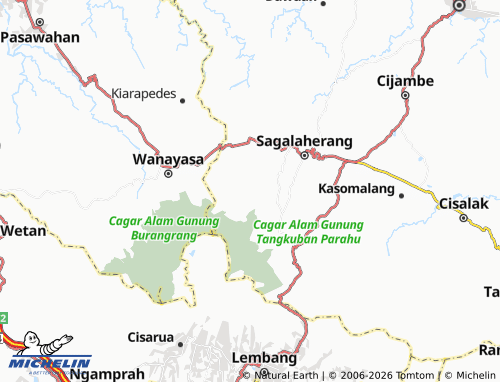 Mapa MICHELIN Cikujang - ViaMichelin