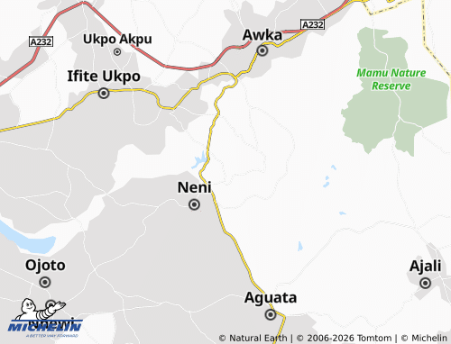 Mappa MICHELIN Agulu - ViaMichelin