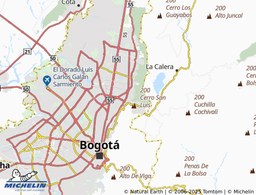 MICHELIN Escuela de Caballería I map - ViaMichelin