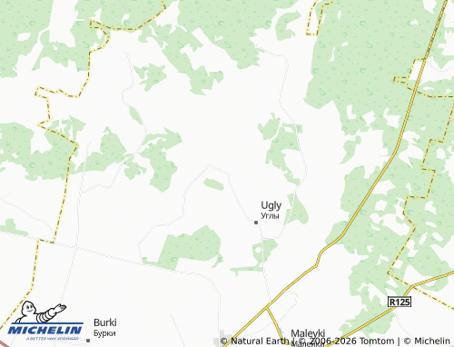 MICHELIN Mikhnovka map - ViaMichelin