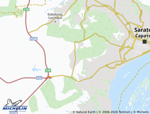 MICHELIN-Landkarte Michurinets SNT - ViaMichelin