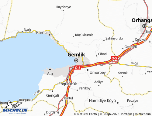 MICHELIN Balıkpazarı map - ViaMichelin