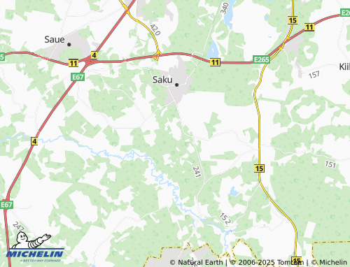 MICHELIN Kasemetsa map - ViaMichelin