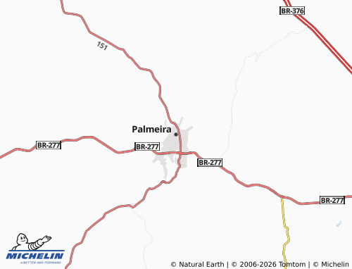 Mapa MICHELIN Palmeira - ViaMichelin