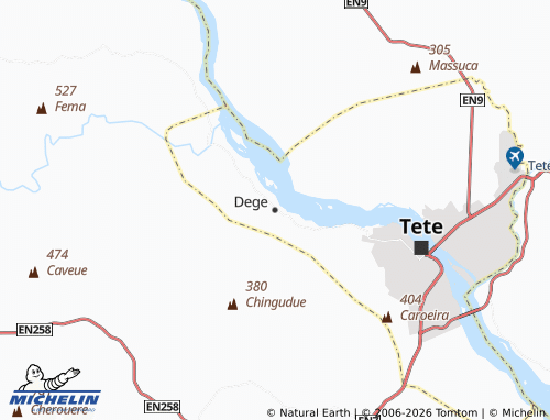 Mappa MICHELIN Dege - ViaMichelin