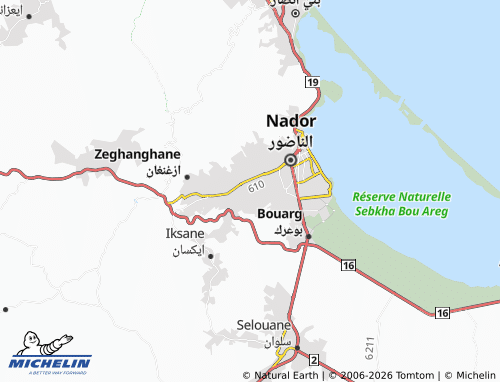 Mappa MICHELIN Eehdadin - ViaMichelin