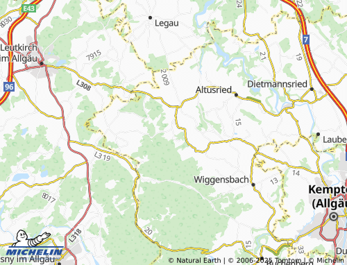 Carte MICHELIN Reinthal - ViaMichelin