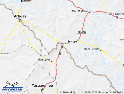 Carte MICHELIN Rivera - ViaMichelin