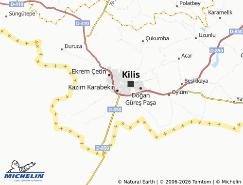 Mapa MICHELIN Ebulüle - ViaMichelin