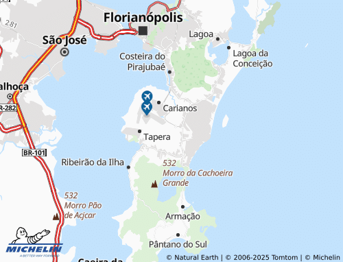 MICHELIN Autódromo map - ViaMichelin