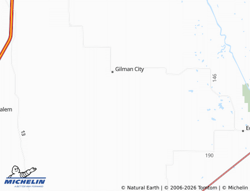 Mappa MICHELIN Bancroft - ViaMichelin