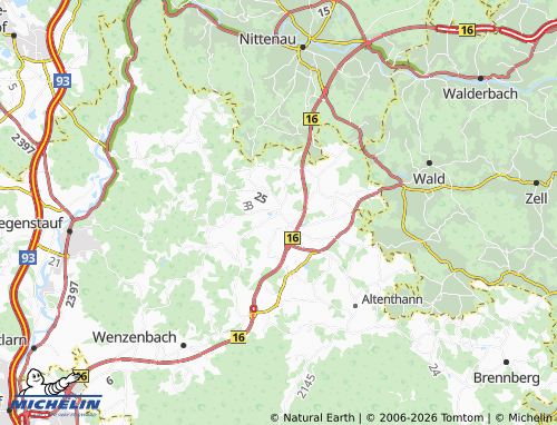 MICHELIN Pettenreuth map - ViaMichelin