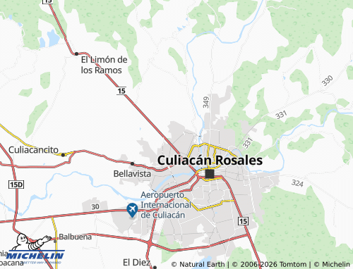 MICHELIN Rincón Real map - ViaMichelin