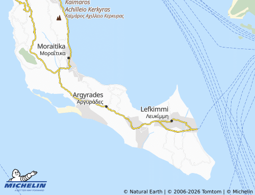 MICHELIN Notos map - ViaMichelin