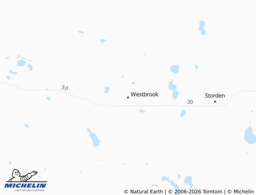 Mapa MICHELIN Westbrook - ViaMichelin