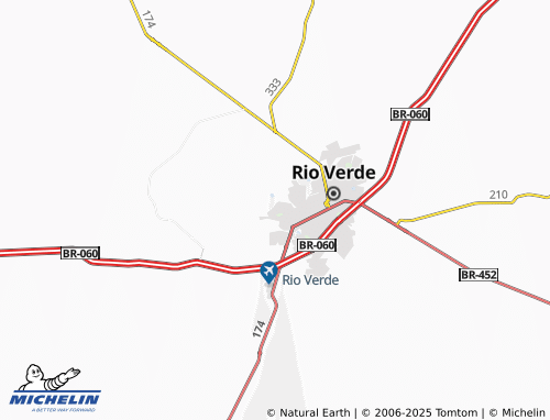 MICHELIN Setor Universitário map - ViaMichelin