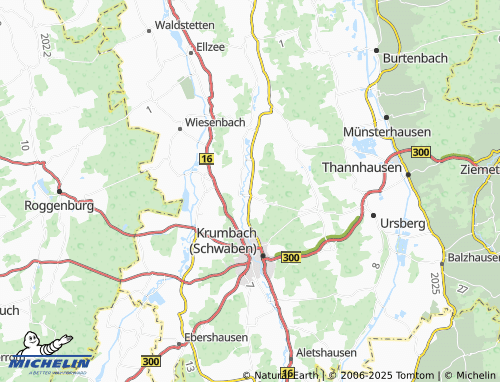 Mapa MICHELIN Billenhausen - ViaMichelin