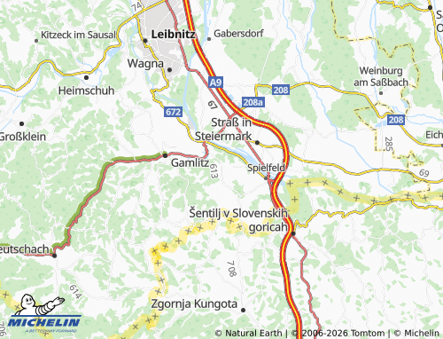 Mappa MICHELIN Ewitsch - ViaMichelin