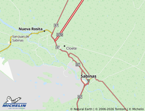Mapa MICHELIN Dos - ViaMichelin