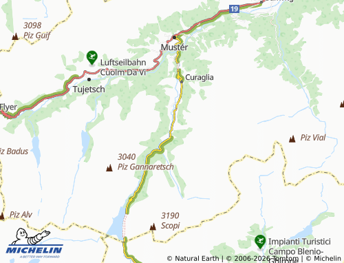 Carte MICHELIN Fuorns - ViaMichelin