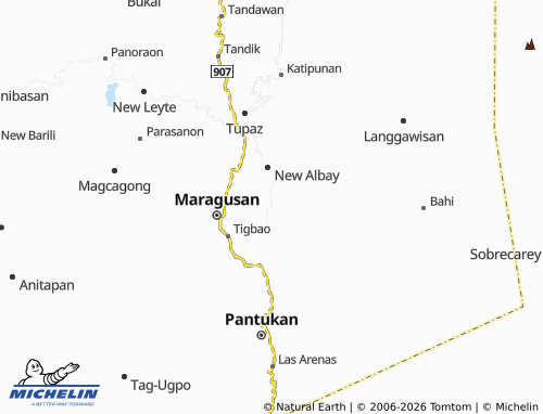 MICHELIN Mapawa map - ViaMichelin