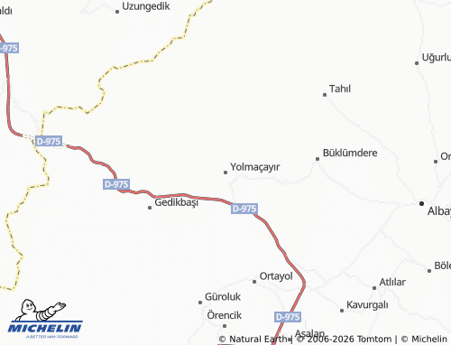 MICHELIN-Landkarte Yolmaçayır - ViaMichelin