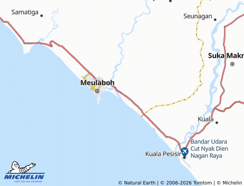MICHELIN Langung map - ViaMichelin