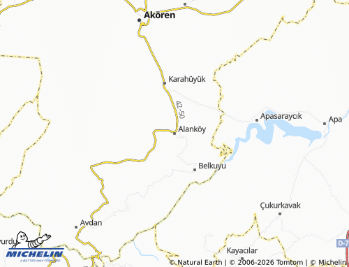 Mappa MICHELIN Alanköy - ViaMichelin