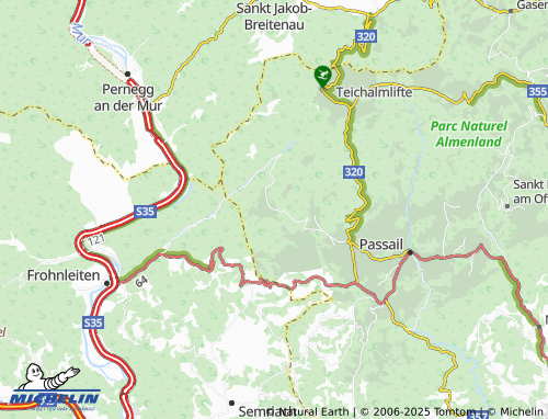 MICHELIN-Landkarte Nechnitz - ViaMichelin