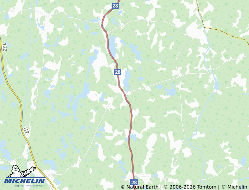 Carte MICHELIN Nävragöl - ViaMichelin