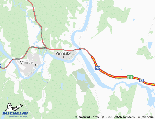 MICHELIN Brån map - ViaMichelin