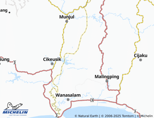 MICHELIN-Landkarte Karang Pamindangan - ViaMichelin