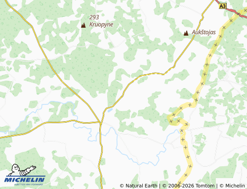Mappa MICHELIN Laibiškės - ViaMichelin