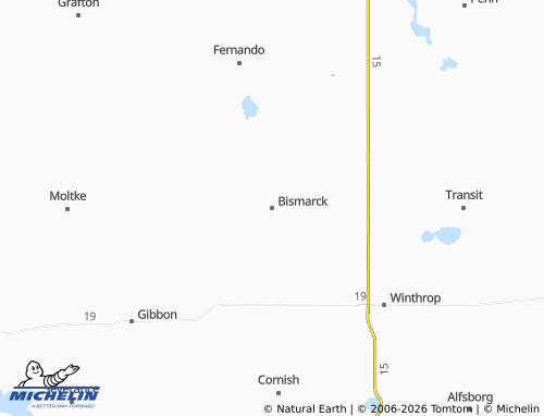 Mappa MICHELIN Bismarck - ViaMichelin