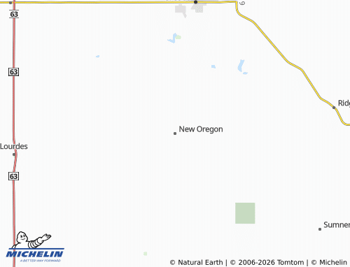 Mappa MICHELIN New Oregon - ViaMichelin