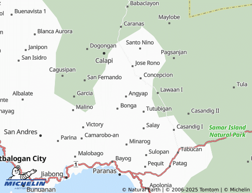 MICHELIN Angyap map - ViaMichelin