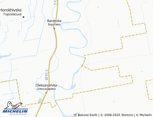 MICHELIN-Landkarte Novosofiivka - ViaMichelin