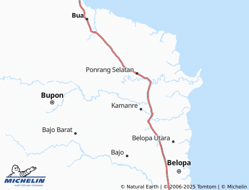 MICHELIN Paccerakang map - ViaMichelin