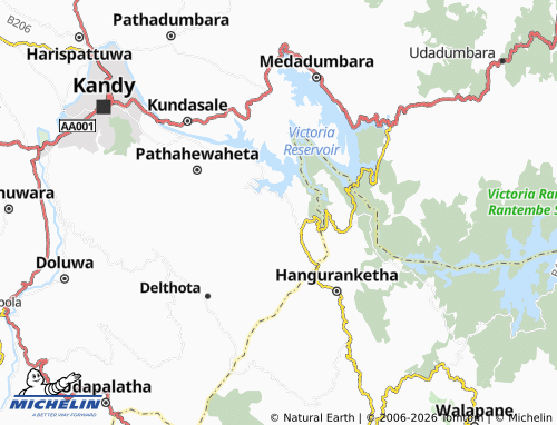 Mappa MICHELIN Damunugolla - ViaMichelin