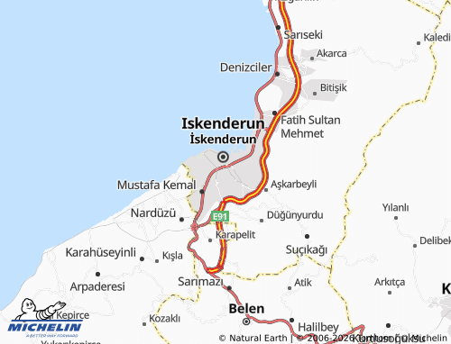 Mappa MICHELIN Dumlupınar - ViaMichelin