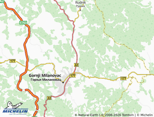 Mapa MICHELIN Svračkovci - ViaMichelin