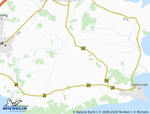 MICHELIN-Landkarte Nebsager - ViaMichelin