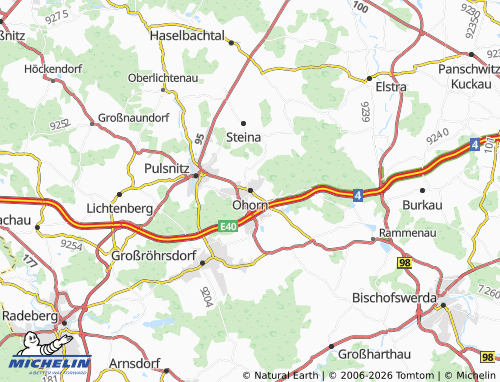 MICHELIN Ohorn map - ViaMichelin