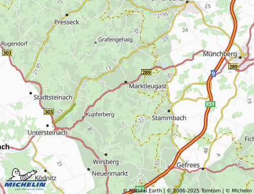 Mapa MICHELIN Marienweiher - ViaMichelin