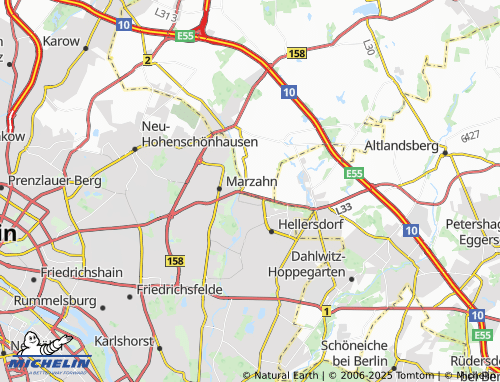 MICHELIN Eiche-Süd map - ViaMichelin